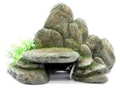Classic Rocky Ledge Aquarium Ornament 9" image
