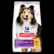 Hill's Science Plan Adult Dog Sensitive Stomach &amp;amp; Skin With Chicken 2.5kg image