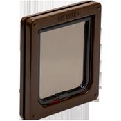 Closer Pets Cat Mate 2-Way Locking Cat Flap (2 Colours) - Brown image