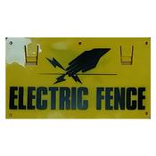 "Electric Fence" Sign 245 x 128mm image