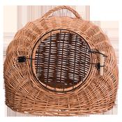 Trixie Wicker Cat Cave Carrier with Bars image