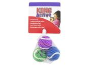 KONG Active Tennis Balls With Bells 3 Pack