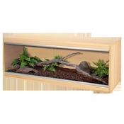 Vivexotic Repti Home Vivarium – Oak - large-w1150-x-d375-x-h421mm