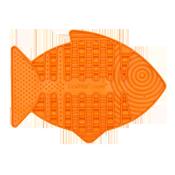 Lickimat Casper Treat Mat For Cats - 16cm / Orange image
