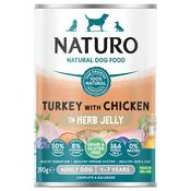Naturo Grain &amp; Gluten Free Turkey with Chicken in Jelly Tin 390g