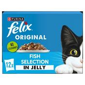Felix Original Fish Selection In Jelly 12x85g