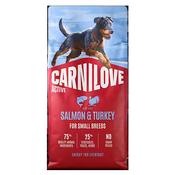 Carnilove Active Grain Free Adult Small Breed Salmon &amp; Turkey Dry Food - 1.5kg image
