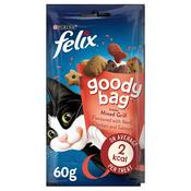 Felix Goody Bag Mixed Grill Adult Cat Treats 60g image