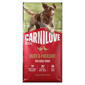 Carnilove Active Grain-Free Duck and Pheasant Dry Food for Adult Dogs - 1-5kg image