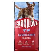 Carnilove Active Grain-Free Salmon &amp; Turkey Dry Food for Adult Dogs - 1.5kg image