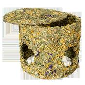 Duvo Nibble House with Flowers for Small Animals 230g image