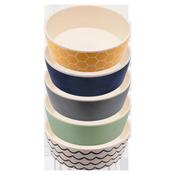Beco Printed Food Bowl Large 1650ml (Various Designs Available) - Grey image