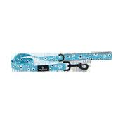 Ancol Soho Nylon Lead - Blue Daisy - 100 X 1.9cm - 50kg image