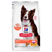 Hill's Science Plan Perfect Digestion Medium Adult 1+ Dog Food - 14kg image