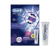 ORAL B PRO 650 PINK POWERBRUSH
