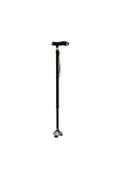 Adjustable Walking Stick with Self-Stand Base &amp; LED Flashlight image