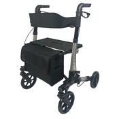Aluminium Rollator with Brakes, Bag &amp; Seat image