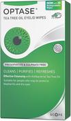 OPTASE TEA TREE OIL EYE LID WIPES 30S