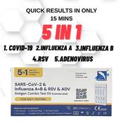 Covid-19 / Influenza A+B / RSV / ADV 5-in-1 Combo Antigen Test image