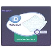 iD Discreet Bed Pads Super 60x90cm
