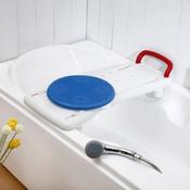 Bath Board with Rotating Seat