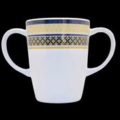 Two Handled Melamine 'China' Tea Cup