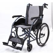 Self-propelled Light Folding Aluminium Transport Wheelchair