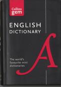 Collins Gem English Dictionary 17Ed P/B image
