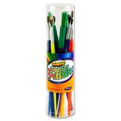 Tube of 11 Assorted Paint Brushes