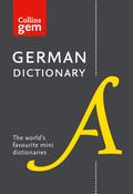 Collins Gem German Dictionary  P/B N/E image