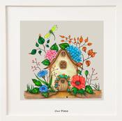 9in x 9in Framed Print “Our Place” image