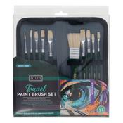 Travel Paint Brush Set Icon