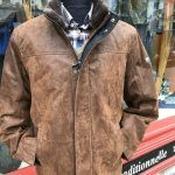 Trapper Leather Jacket - 48