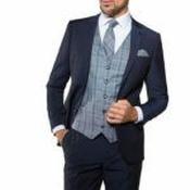 Benetti french navy 3 Piece Suit image