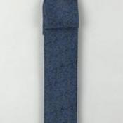 Mens Microfibre Tie - Melange Pattern Blue - Tie Only image