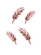 Auris Phoenix Threaded Stud Earring, 14k Rose Gold (Size: Medium) image