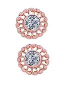 Anatometal Virtue Push-In Stud Earring, 18k Rose Gold image