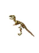 FoesJewelry T-Rex Threaded Stud Earring, Large, 14k Yellow Gold image
