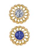 Anatometal Virtue Push-In Stud Earring, 18k Yellow Gold image