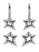 Hollow Star Charm for Clicker Hoop, Steel image