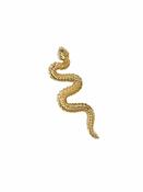 BVLA Snake Threaded Stud Earring, 14k Yellow Gold (Size: Small (16ga Threaded)) image