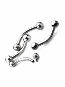 Implant Grade Titanium Curved Barbell, Banana Bar image