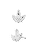 Junipurr Dr. Bloom Push-In Stud Earring, 14k White Gold image