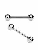 Implant Grade Titanium Nipple Barbell image