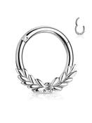 Olympiada Daith Clicker Earring, Steel, 8mm image
