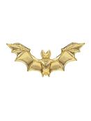 Anatometal Vampire Bat Threaded Stud Earring, 18k Yellow Gold image