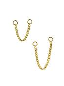 Curb Chain, 18k Yellow Gold (Length (mm): 34-36mm) image