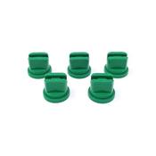 Green Flat Fan Nozzles - 5 x 110°