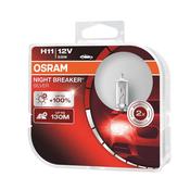 12V Night Breaker Silver - H11 - 55W - PGJ19-2 - 2 pcs - Box image