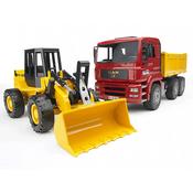 BRUDER Construction Truck with Articulated Road Loader image